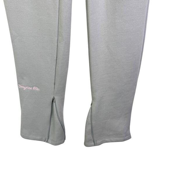 Syna World Synaworld Syna Logo Sweatpants Grey Spellout Forgive Me Gray Medium M - Picture 4 of 15